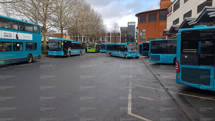 Image of Arriva Beds and Bucks vehicle 2495. Taken by Christopher T at 11.03.14 on 2022.02.14